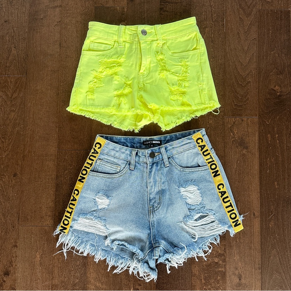 2 for 1! Denim Shorts